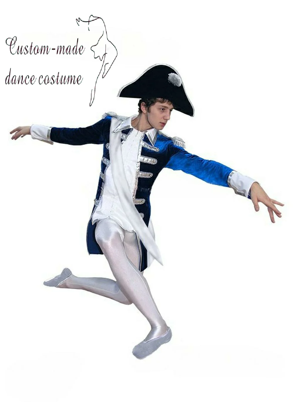 New men's ballet clothing high-end private custom adult children performance competition clothing