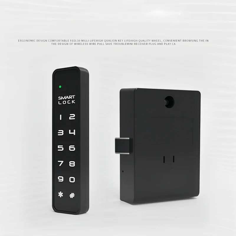 パスワードロック オフィス用引き出しロック サウナ ジムロッカー ホテル更衣室用キーレスドアロック デジタルスマートドアロック