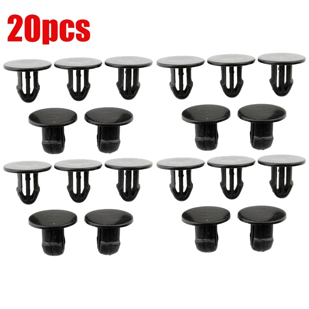 20PCS Cowl Grille Clips for Honda For Civic Del Sol For Acura Integra 91501SL4003 Auto Fastener Clip Push Retainer Bumper Clips image 5