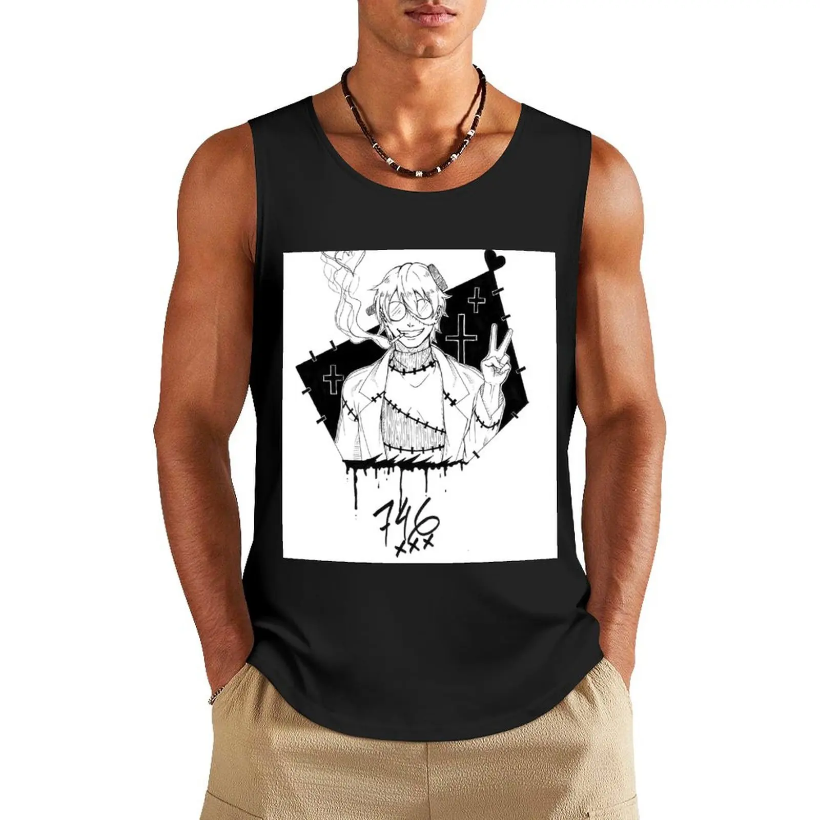 Dr. Stein Tank Top Sportswear for men men clothings gym for men