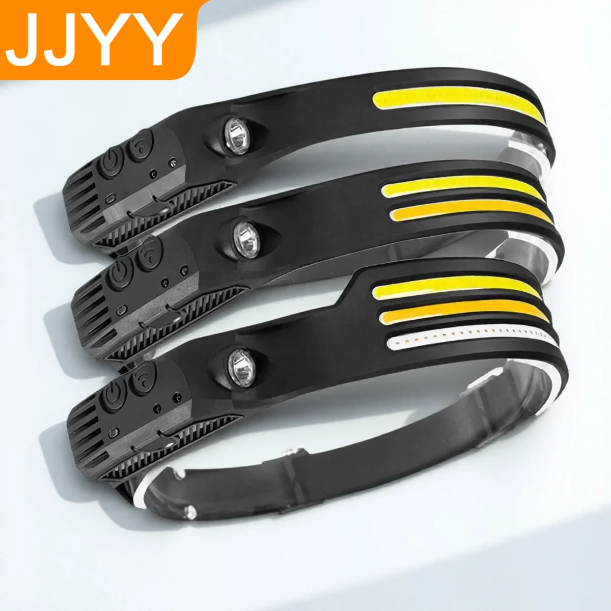 

Portable LED Headlamp 3 Lighting Styles 230° Wide Angle Adjustable Headlight for Outdoor Camping Hiking Running