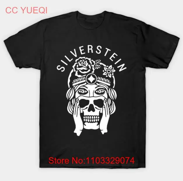Футболка Silverstein, футболка! графический ГОРЯЧИЙ ГОРЯЧИЙ подарок для папы, дня отца, горячий горячий