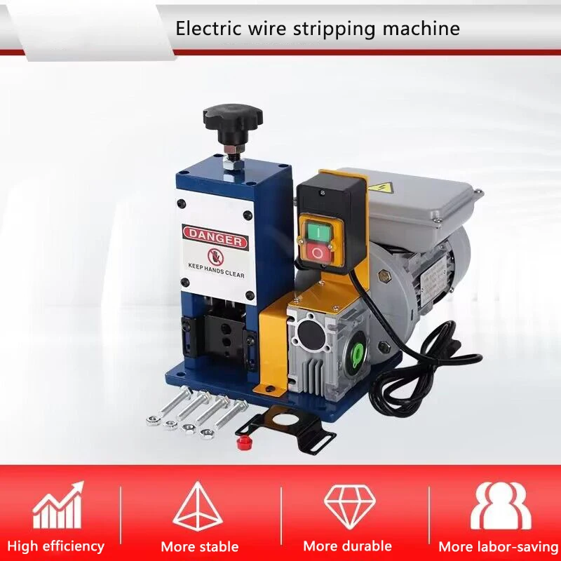 

Metal Recycle 1.5-25mm Electric Powered Wire Stripping Machine Automatic Cable Stripper