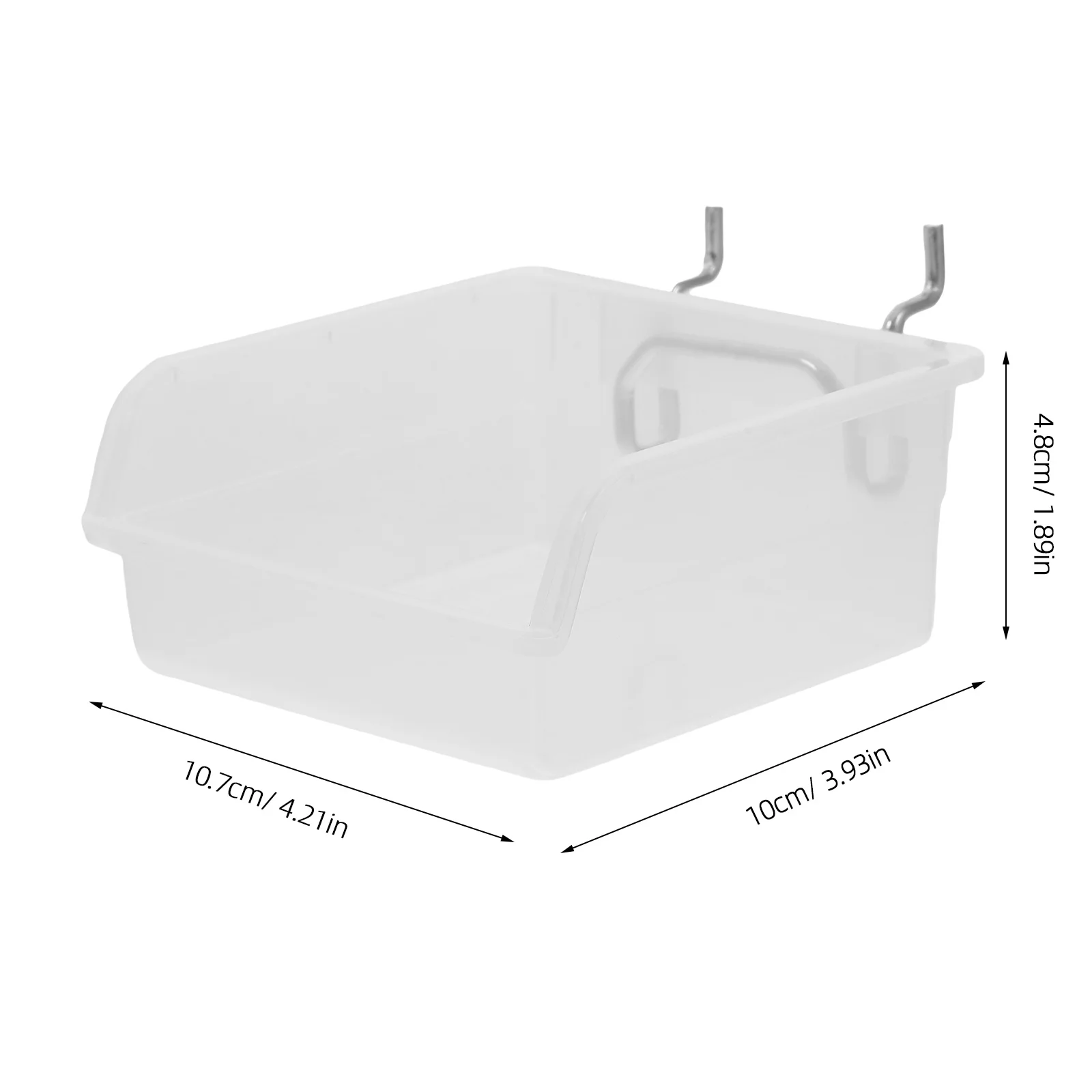 6 قطع من ملحقات Pegboard، صناديق تخزين الأدوات متعددة الاستخدامات، خطافات سهلة التركيب، حاويات تنظيم موفرة للمساحة