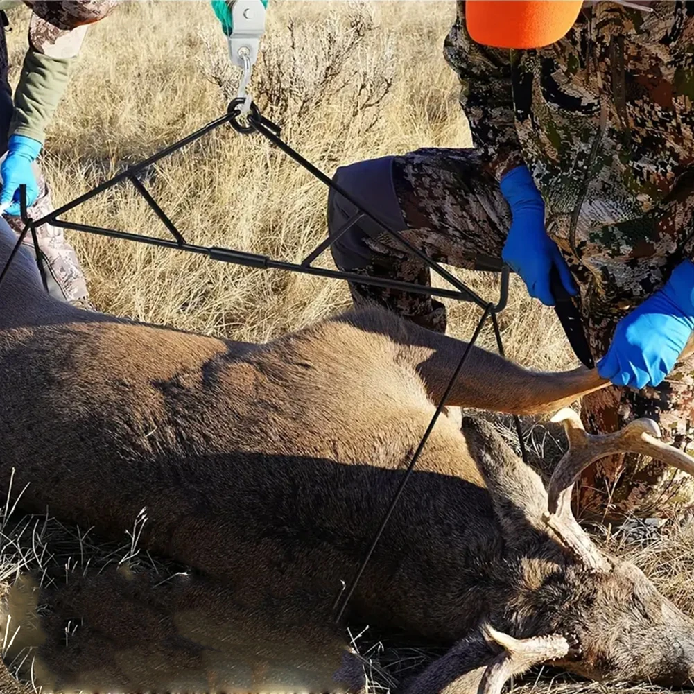 700LB Capaciteit Herten Hanger w/Gambrel Jacht Spel Opknoping Kit voor Herten Karkas/Butcher Jacht Accessoires Geschenken voor Mannen