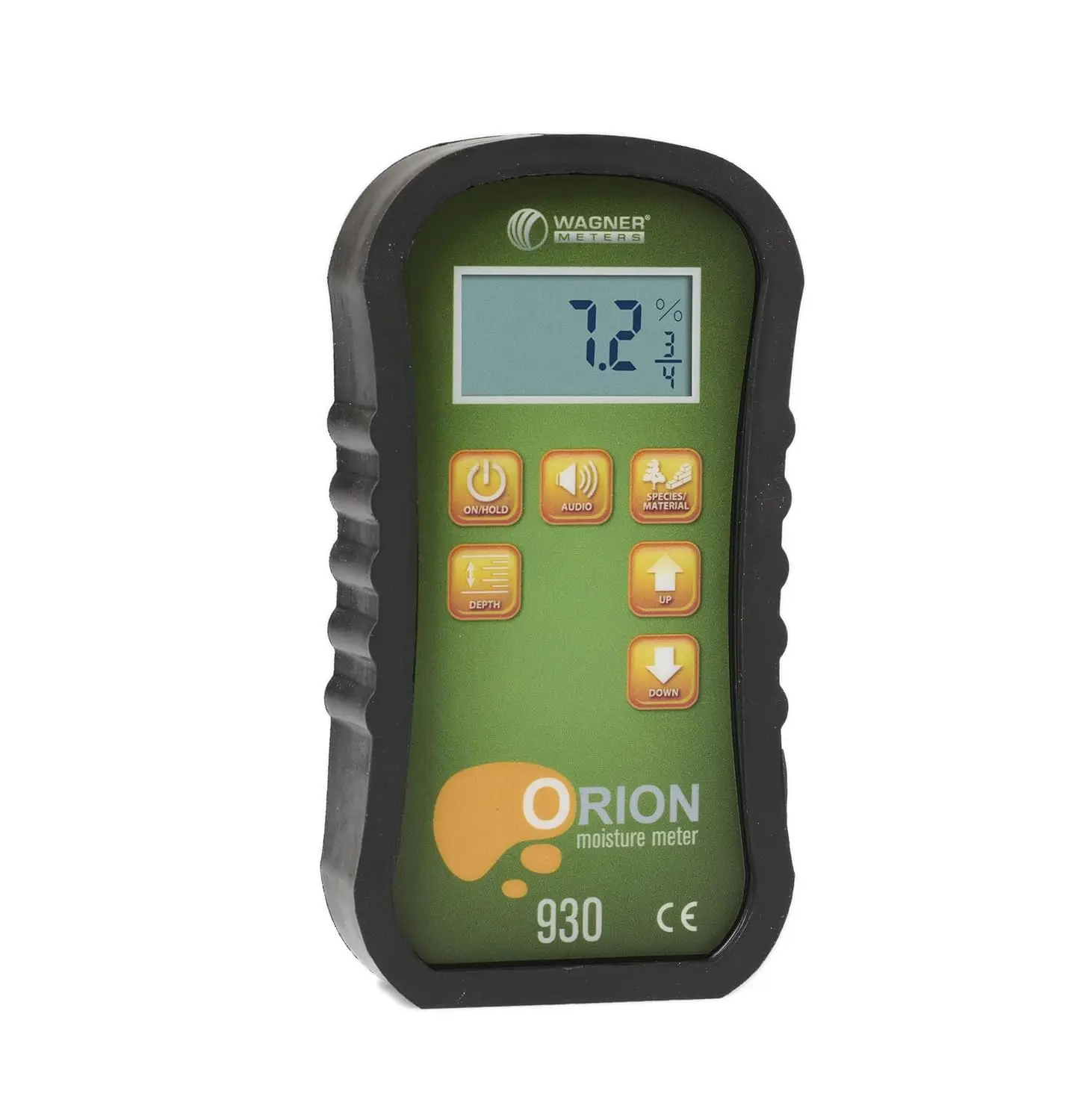 Pinless Wood Moisture Meter by  Non-Damaging, Dual Depth Lumber Moisture Measurement, On-site Calibration (Standard Calibrator)