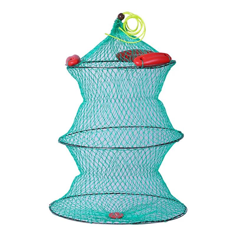 

Floating Ball Sea Fishing Net, Portable Boat Fishing Net Bag for Platform and Rock Fishing, Floatable Collapsible