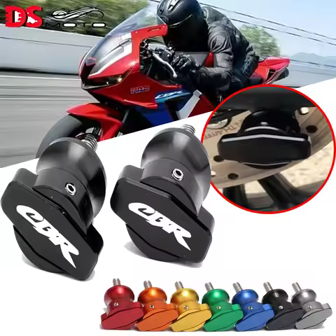 8MM Motorcycle Accessories Swingarm Slider Spools Stand Screws Covers For HONDA CBR 600RR 1000RR 2004-2020 954RR 900RR CBR250R