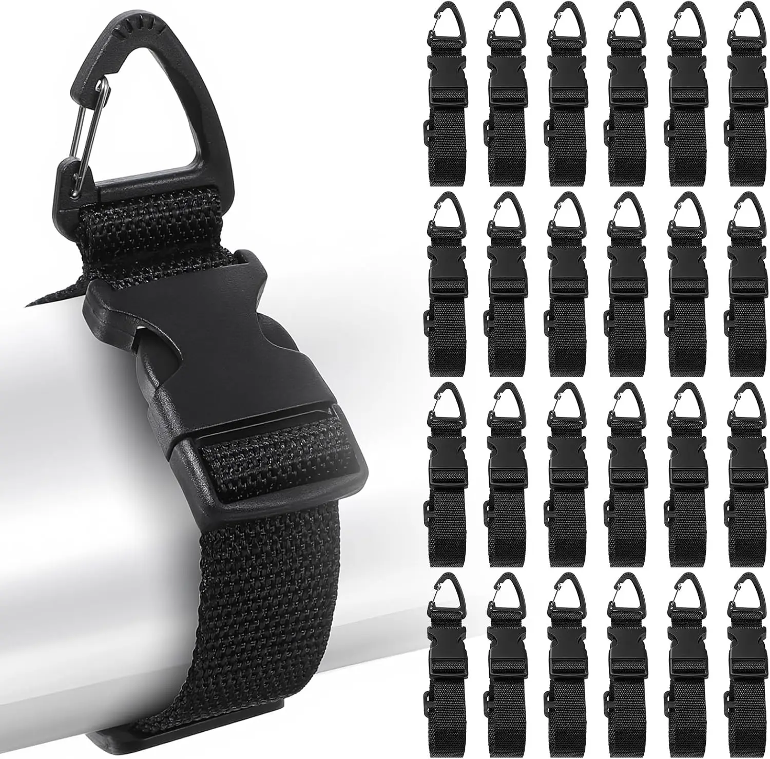 Adjustable Extension Cord Holder Organizer with Triangle Clips for Garage Organization and Storage Heavy Duty Extension Cord