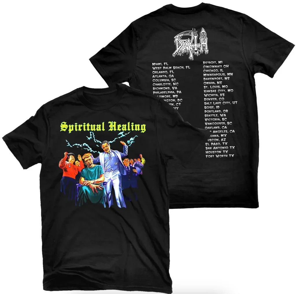 

Летняя юмористическая футболка The Representative Band of Death Metal для мужчин и женщин, футболка с хлопковой лентой Death Metal, футболки с короткими рукавами