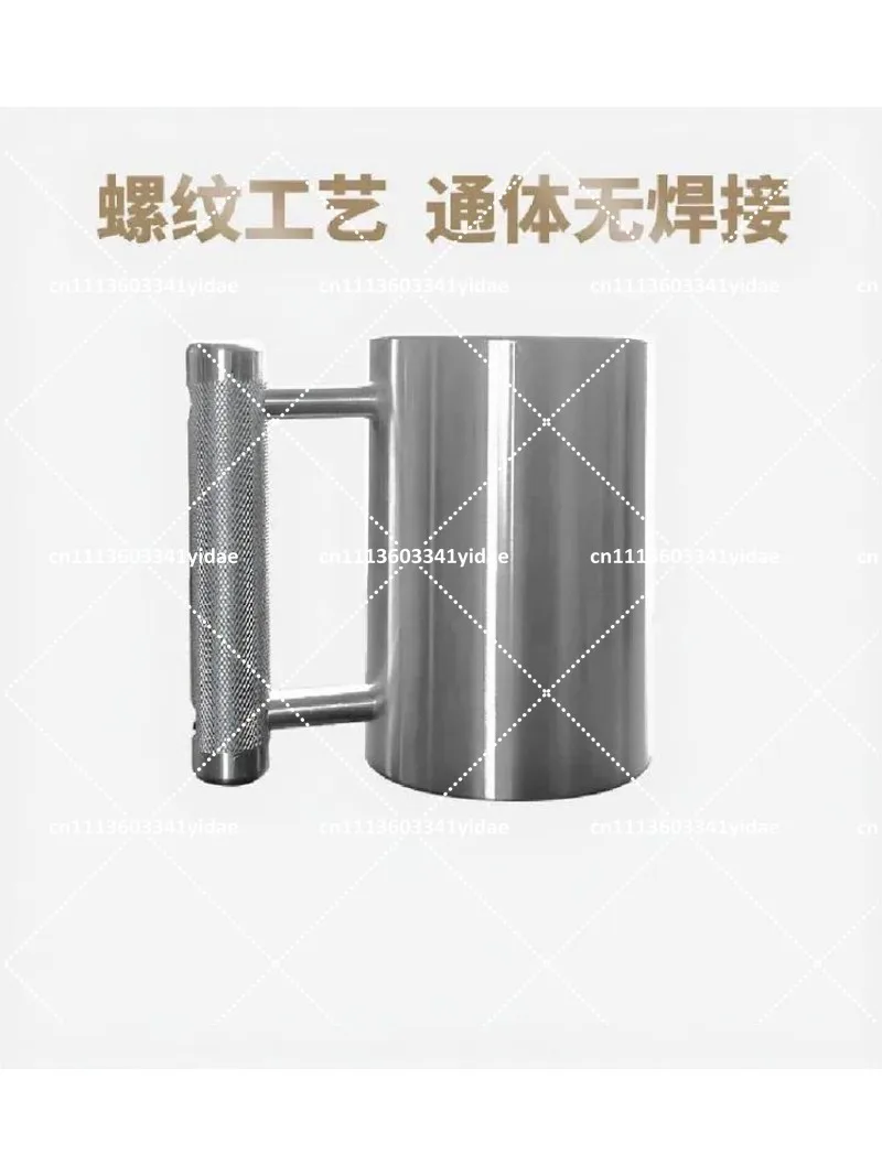 304 Stainless Steel Weighted Water Bottle 8kg 10kg Fitness Dumbbell Cup for Gym