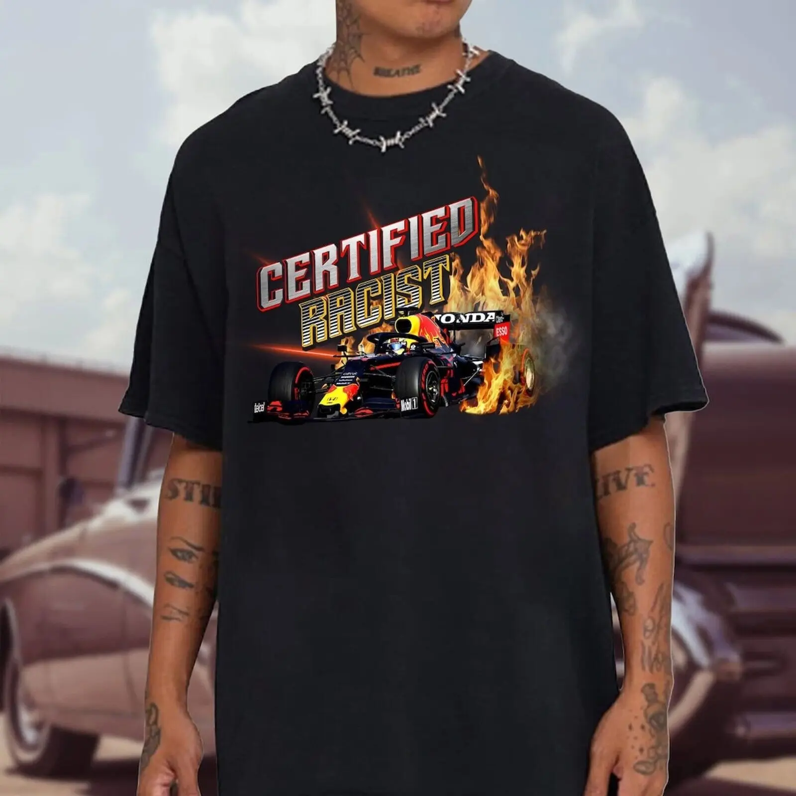 Certified Racist shirt, Funny Racist Shirt, Professional racist racing shirt