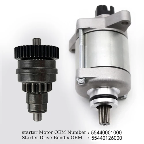 Imagen 2 del producto 55540001000 Juego de arranque y Bendix KT/M para KTM EXC XC XC-W TPI, accesorios de Motor todoterreno para motocicleta de seis días 55440126000