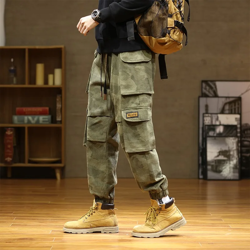 

Мужские повседневные камуфляжные рабочие брюки из чистого хлопка, износостойкие, грязезащитные, для строительства и ремонта Auile, для использования на открытом воздухе