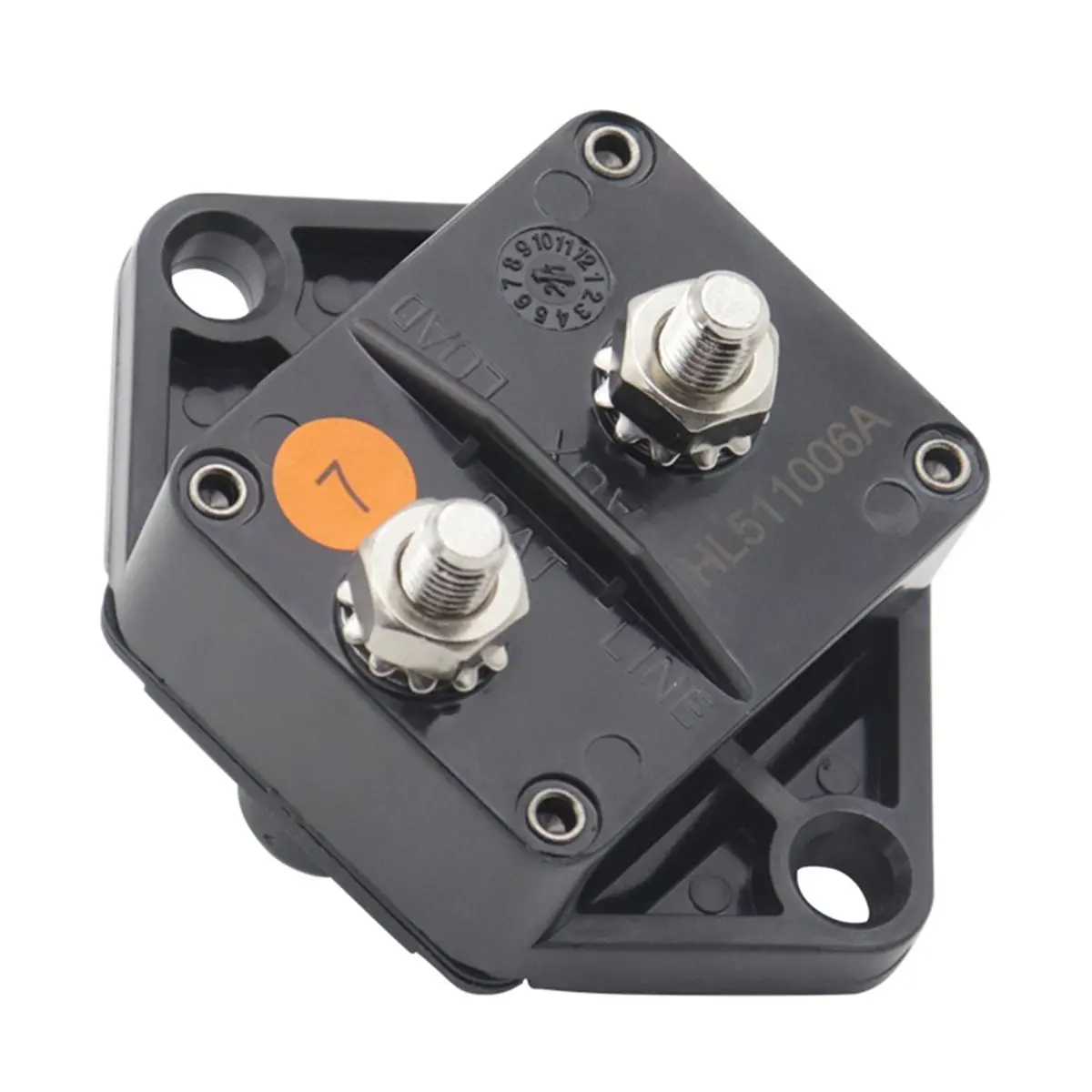 2026 NEW Motorhome Yacht Modification E9 Circuit Breaker Manual Reset with Emergency Cut-Off Switch Embedded Installation 50A