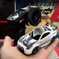 RC Mini Car HG-D43 1/43 4WD High Performance RC Drift Mosquito Vehicle Electric Remote Control Drift Cars Model Toy Gift