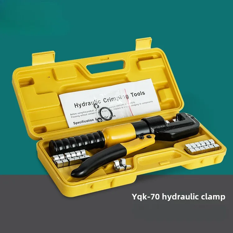 

Ручные гидравлические плоскогубцы, инструмент для снятия YQK70, медные, алюминиевые плоскогубцы, портативный инструмент для обжима кабеля