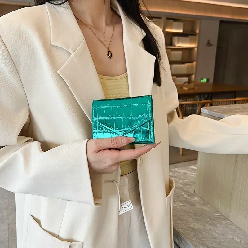 

New Lady Purse Women Purse Card Wallet Fashion PU Leather Small Bags for Female High Quality Hot Sell Bags Luxury Wallet