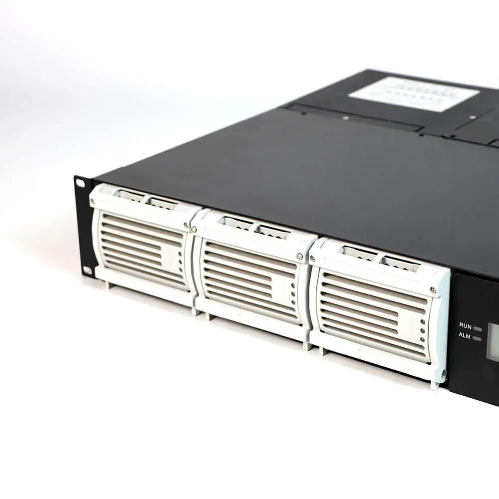 BVITTECH 2U Rack Mount Telecom Rectifier System 5400W 220V AC Input 24V DC Output 180A Regulator Module