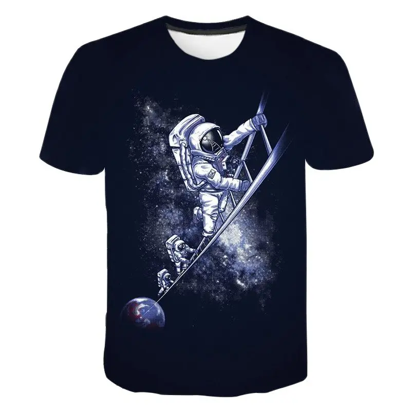 Steven Universe Planet Space Galaxy Astronaut 3D T Shirt Men Women Children Moon Print Star Sky Boy Girl Kids Fashion Tops Tees