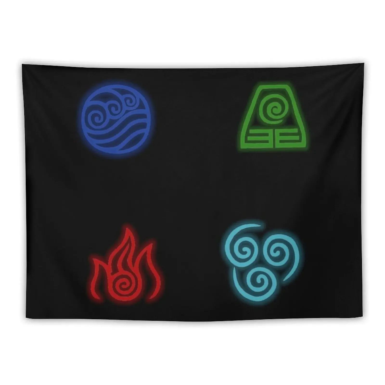 Символы четырех стран, гобелен, украшение для спальни, настенный декоративный гобелен Символы четырех стран, гобелен, украшение для спальни, настенный декоративный гобелен