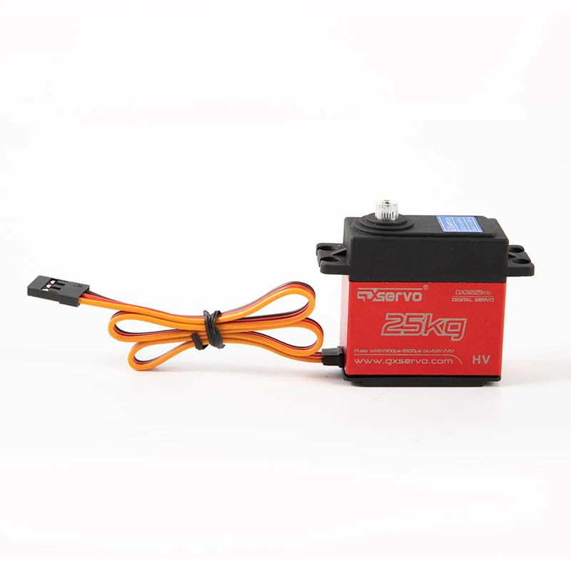 GXservo 고토크 디지털 서보 스티어링 기어, DIY 로봇 RC 자동차용 로봇 스티어링 기어, GX3225MG, 25kg