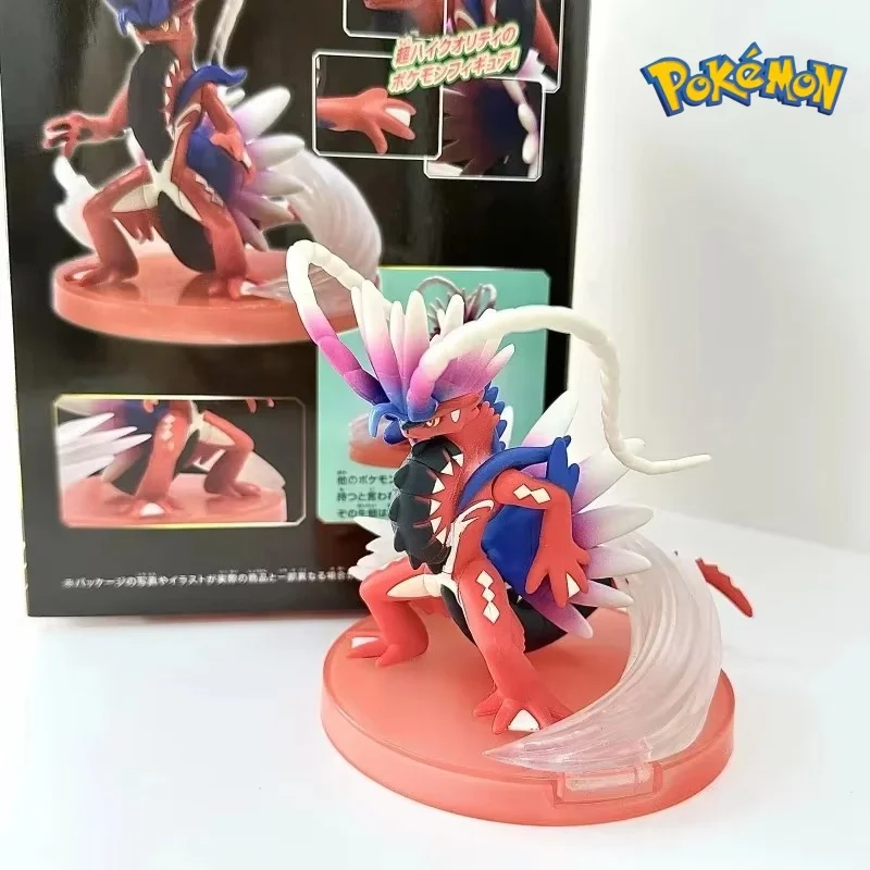 15cm Pokemon Pocket Pet Little Vermilion Purple Divine Beast Leyton Millerton Handmade Model Desktop Decoration Collectible Toy