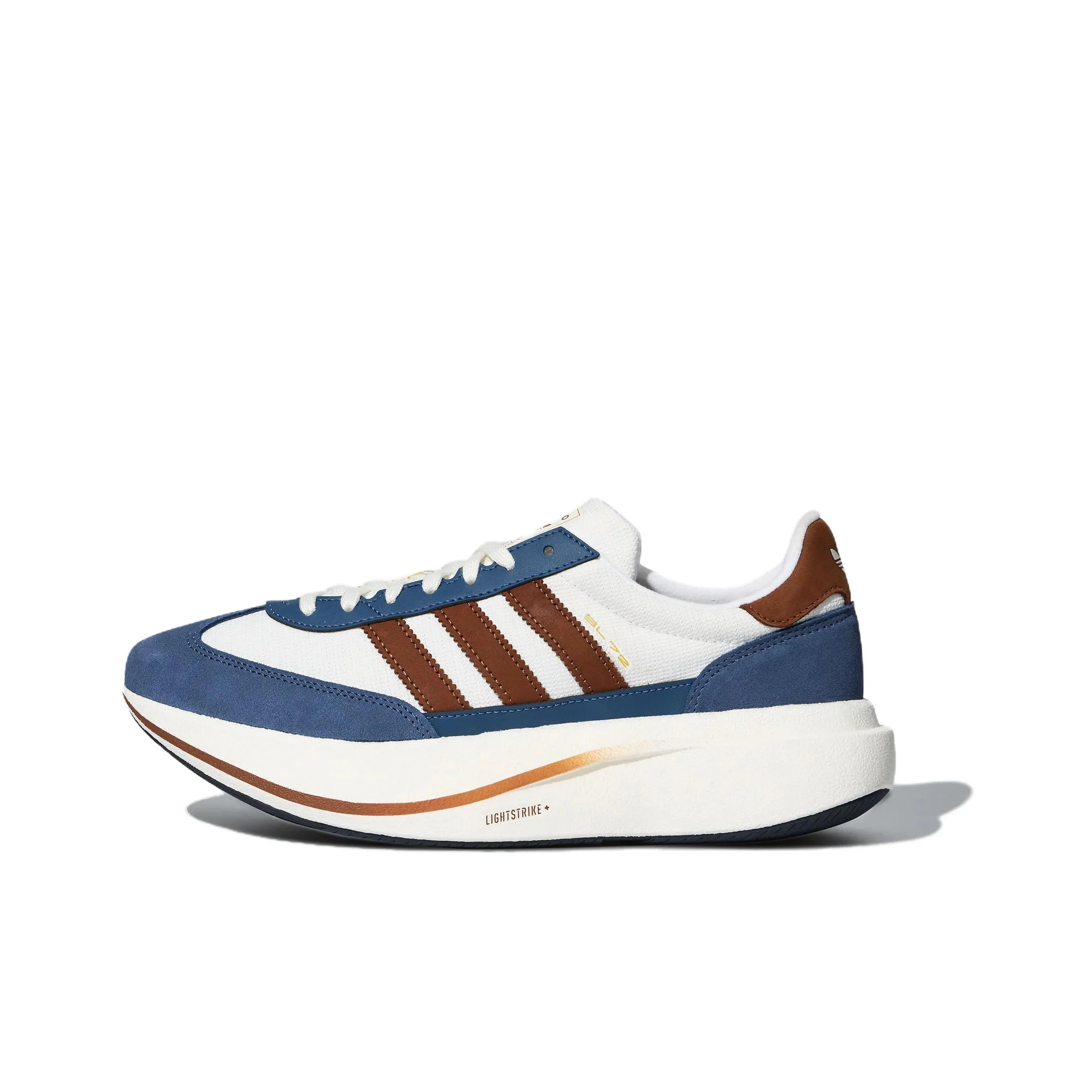 Adidas Originals SL 72 Casual Shoes Unisex Low Top Bright White/Soft Brown/Soft Ink Blue HQ7595
