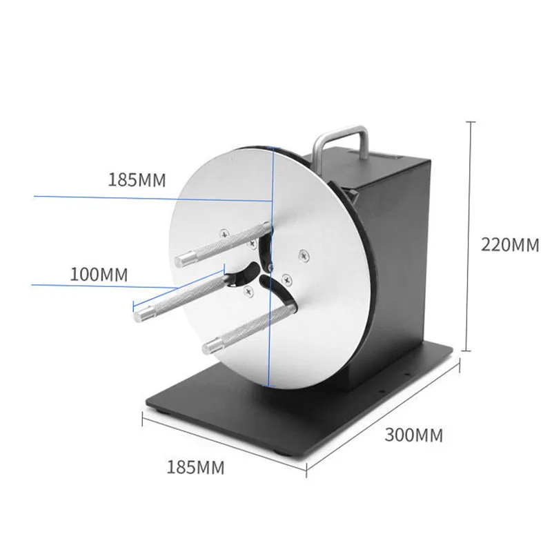 R7 Adjustable Speed Label Rewinder Two-way Automatic Rewinder Self-adhesive Barcode Machine Clothing Tag Reeler NEW