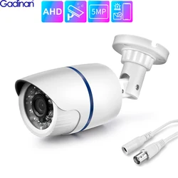 Gadinan AHD Camera 720P 1080P 5MP Security Surveillance  Analog High Definition IR Night Vision CCTV Outdoor Waterproof Home Cam