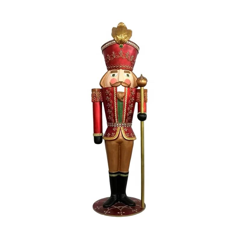 Christmas Decoration Outdoor Festival Ornament Manufacturers Large Nutcracker Soldier