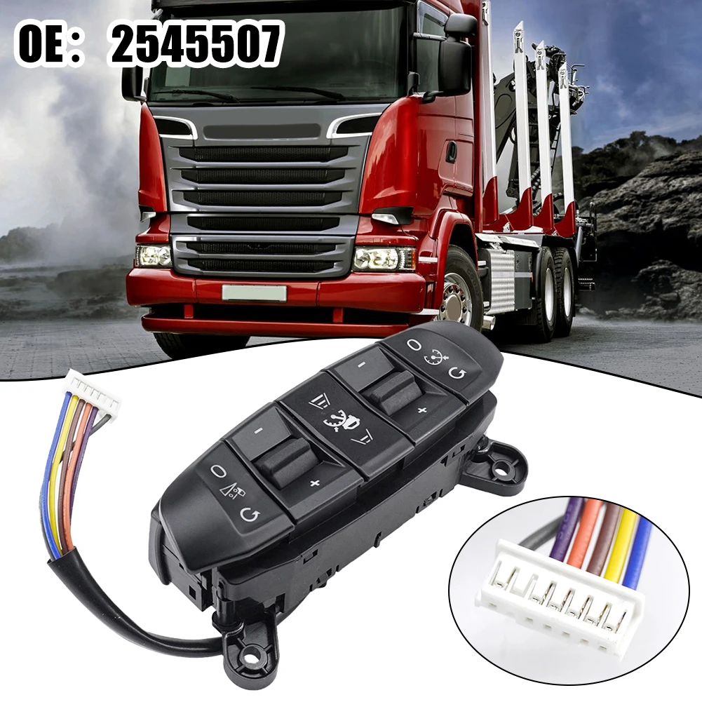 

2545507 Speed Cruise Control Switch Panel Button Module For Scania Truck 2025 Hot Sale Brand. New And High Quality