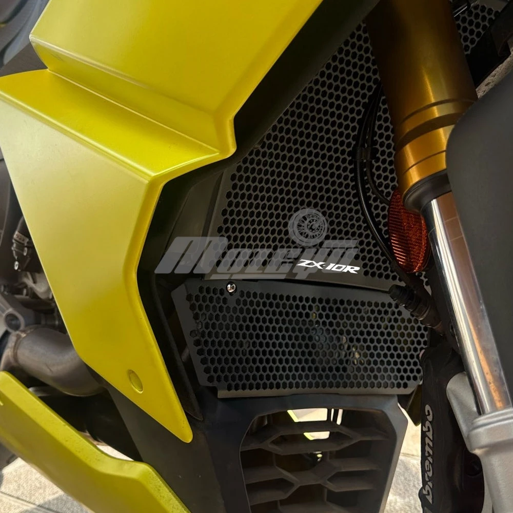 Motorcycle Radiator Guard Grille Cover Protector For Kawasaki ZX10R ZX10RR Ninja ZX-10R ZX-10RR 2021 2022 2023 2024 2025 2026