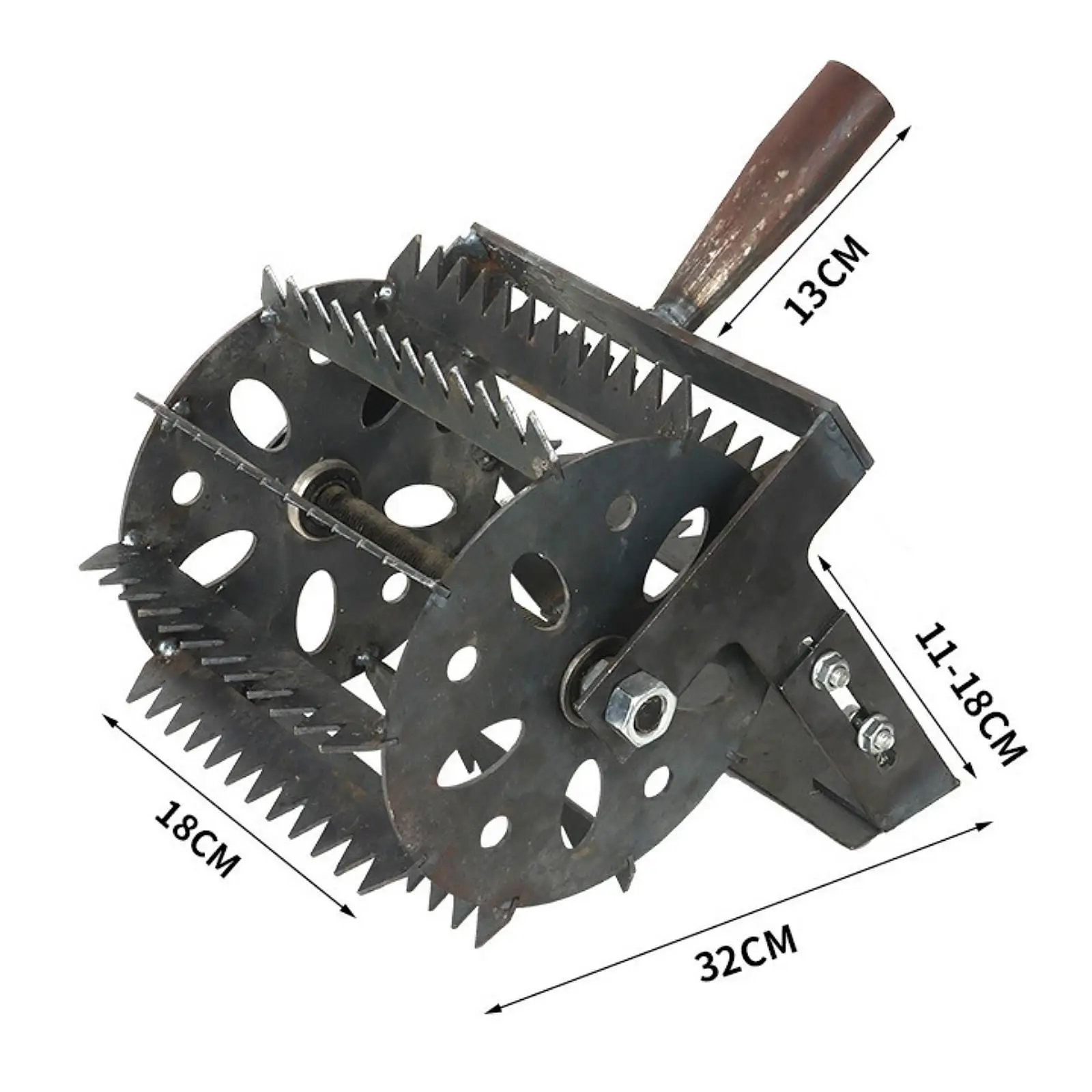 Weeds Roller Weeds Removal Tool Labor Saving High Efficiency Heavy Duty Rolling Lawn Aerator for Farm Yard Agriculture Garden - view 5