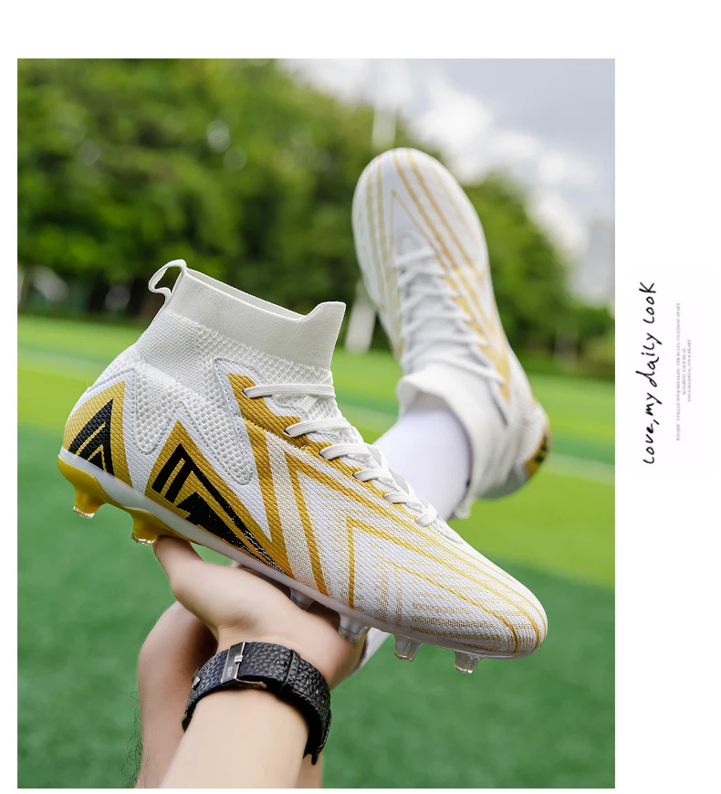 

Professional Turf Soccer Shoes New Team Training Shoes Baseball Shoes Lightweight Non-slip Soccer Shoes