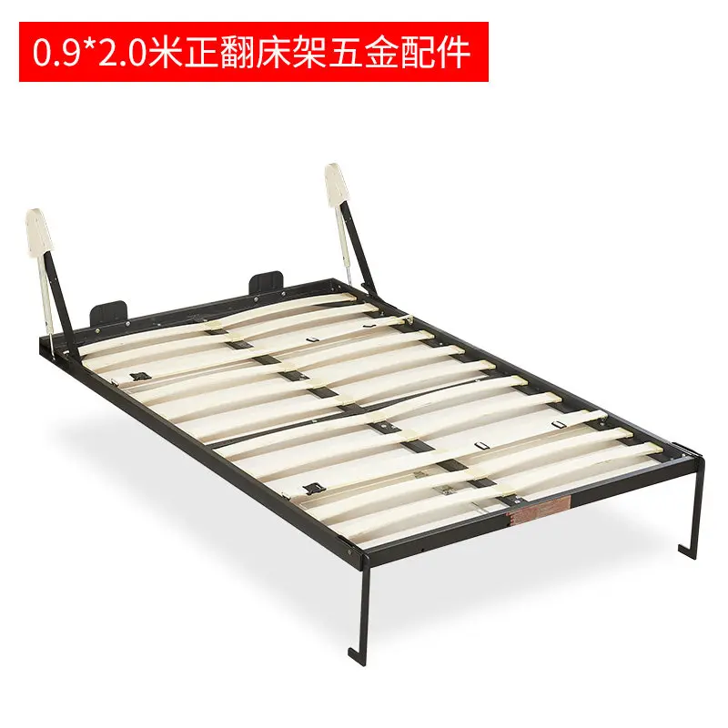 Invisible folding bed hidden wall folding up and down side small apartment invisible folding bed