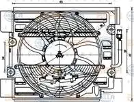 Store code: 8EW351040-101 complete FAN 4pole 400 W E39 M51 M57 M62 M57 M62