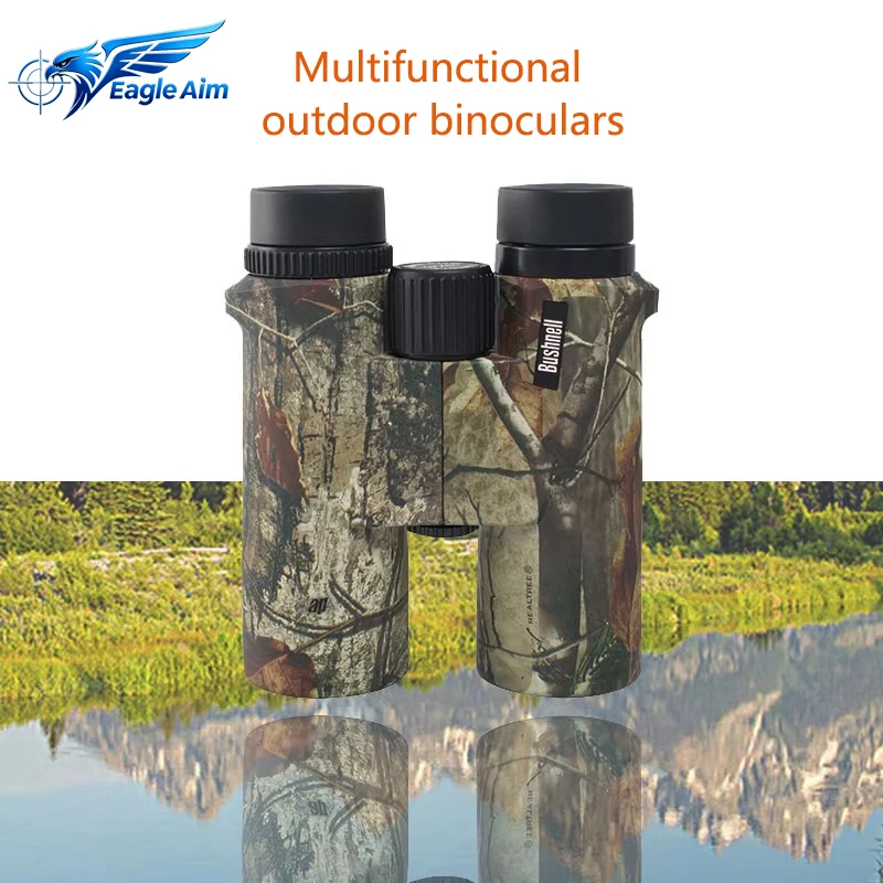 Hunting HD Large Straight Camo Binoculars, 10x42 Binoculars, Nitrogen-filled, Waterproof Telescopes, Lll Night Vision