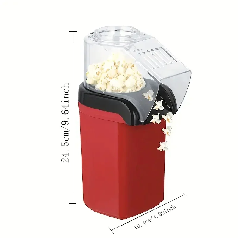 1PC Mini Popcorn Machine Household Hair Dryer Small Fully Automatic Electric Children\'s Popcorn Machine