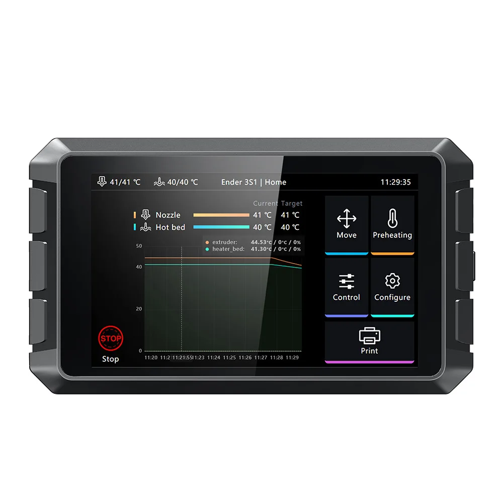 

High-precision 3D printing intelligent control panel