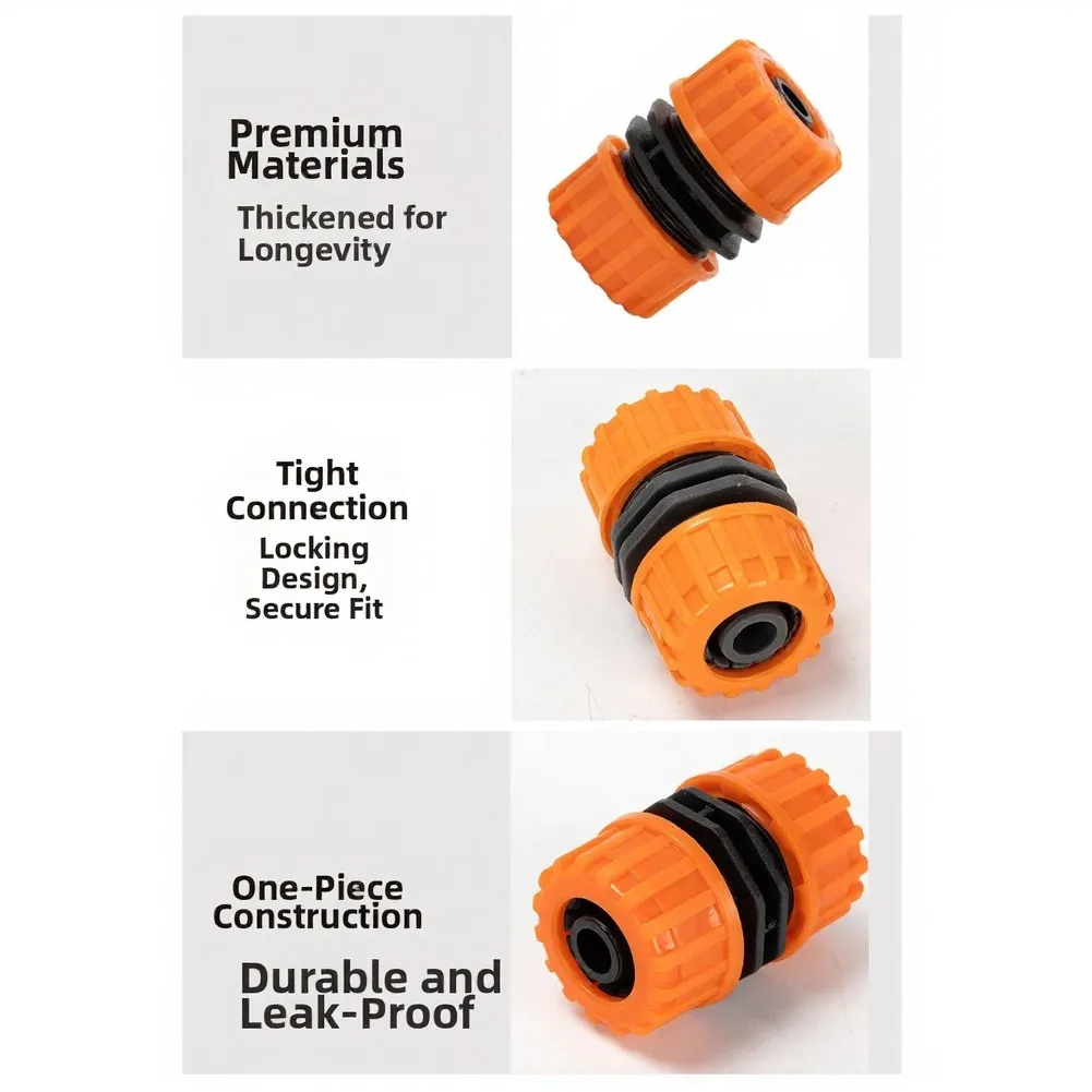 1 2 Inch Standard Fit Garden Hose Connector Weather Resistant Build All Weather Hose Repair Set Hose Connector