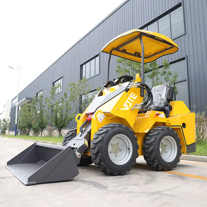 

VOTE New Mini Wheel Skid Steer Loader VTH-480Z Diesel EPA Engine CE EURO5 Strong Power Loaders for Sale
