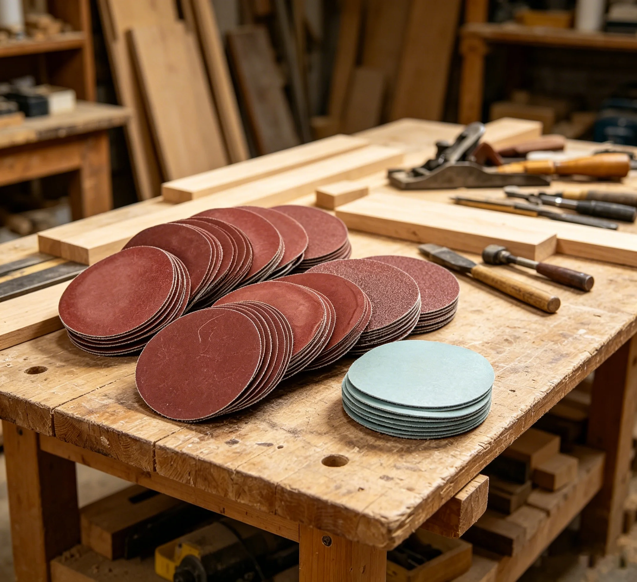 3 Inch 75mm Hook-Loop Sanding Discs Aluminum Oxide Sandpaper For Wood Metal Auto Polishing 80-3000 Grit