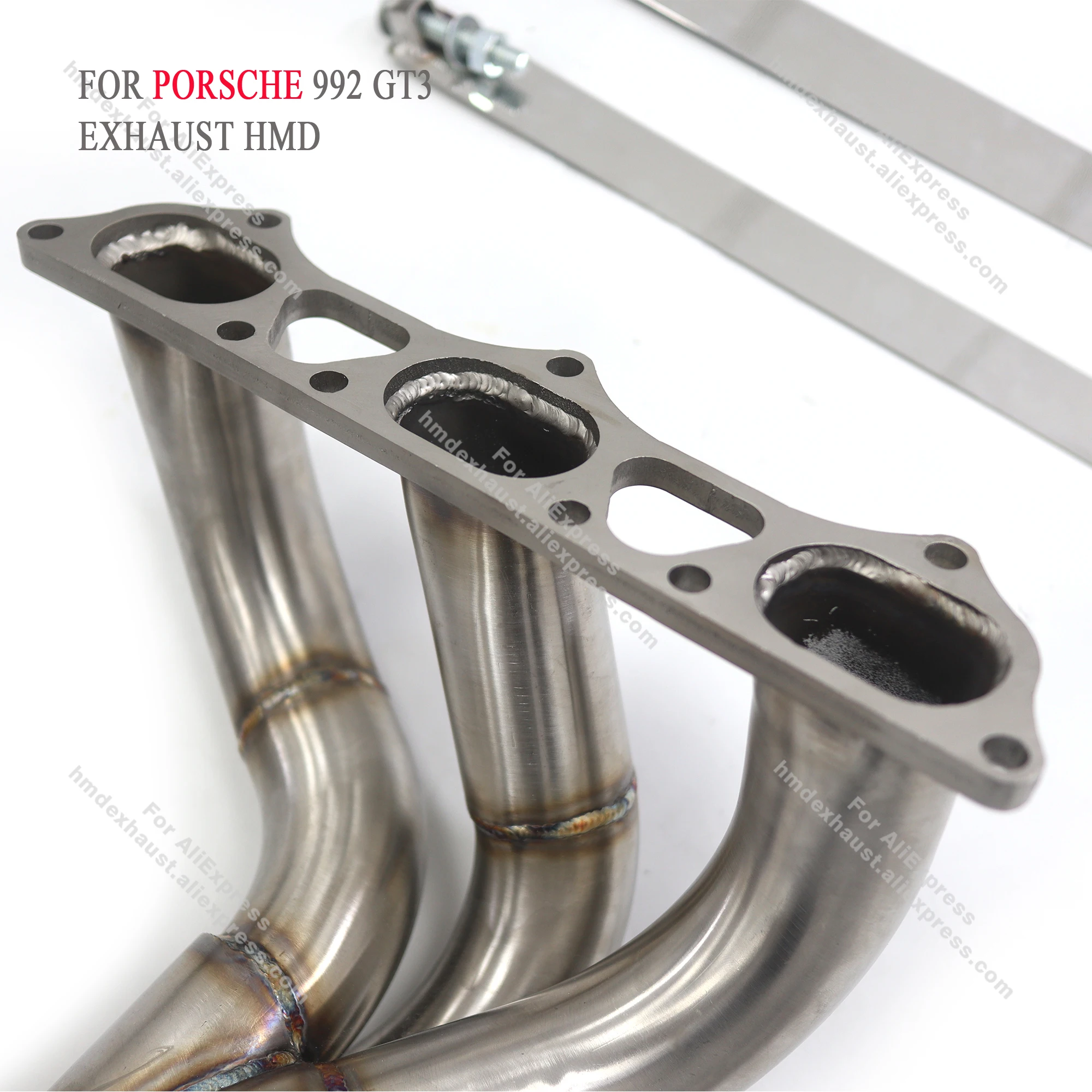 

High Quality Catback For Porsche 911 992 GT3 Titanium Alloy Electronic Valve Muffler Tips Exhaust System Downpipe Manifold