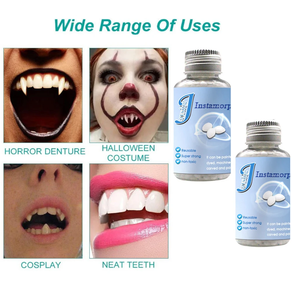 False Teeth Solid Glue Denture Solid Tooth Gel Temporary Tooth Filling Material Tooth Replacement Material Tooth Repair Kit