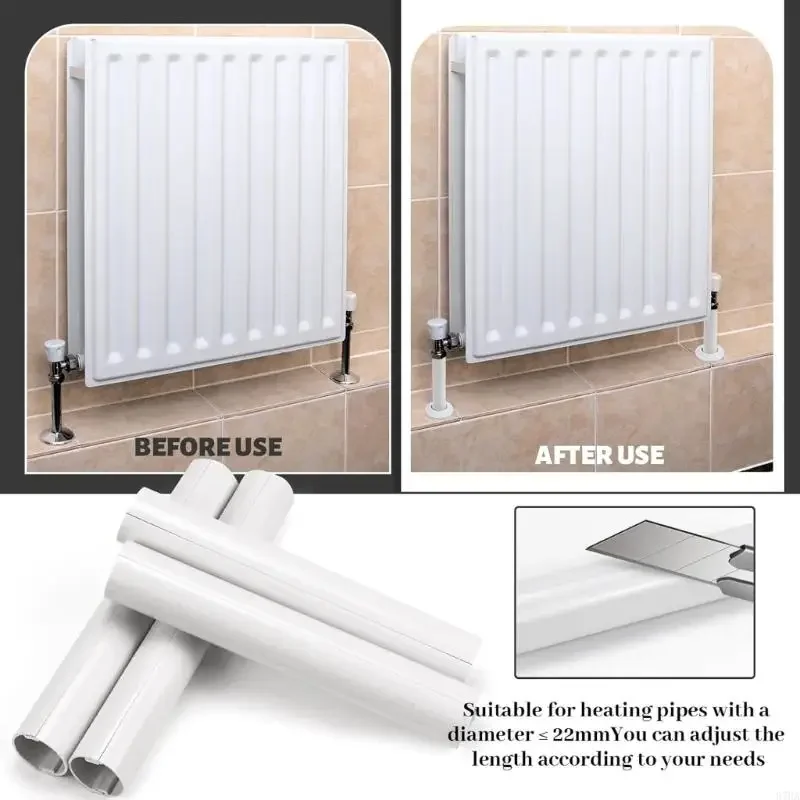 

Чехлы для труб отопления, защитные рукава для радиатора, чехлы для газовых труб, настенные украшения для труб, долговечные Y5GB