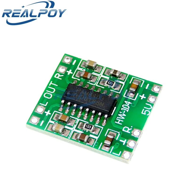 Bluetooth 5.0 PAM8403 Super Mini Digital Amplifier Board 2 * 3W 5W Class D Digital 2.5V To 5V Small Stereo Amp Amplifier Board