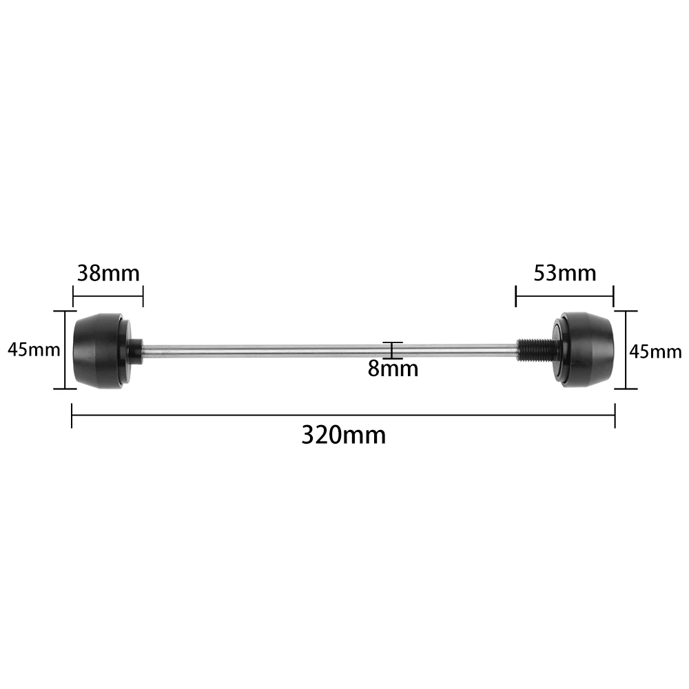 Motorcycle Front Wheel Fork Slider For CB650F CBR650F Wheel Axle Fork Crash Slider Wheel Hub Protector For HONDA CB650R CBR650R
