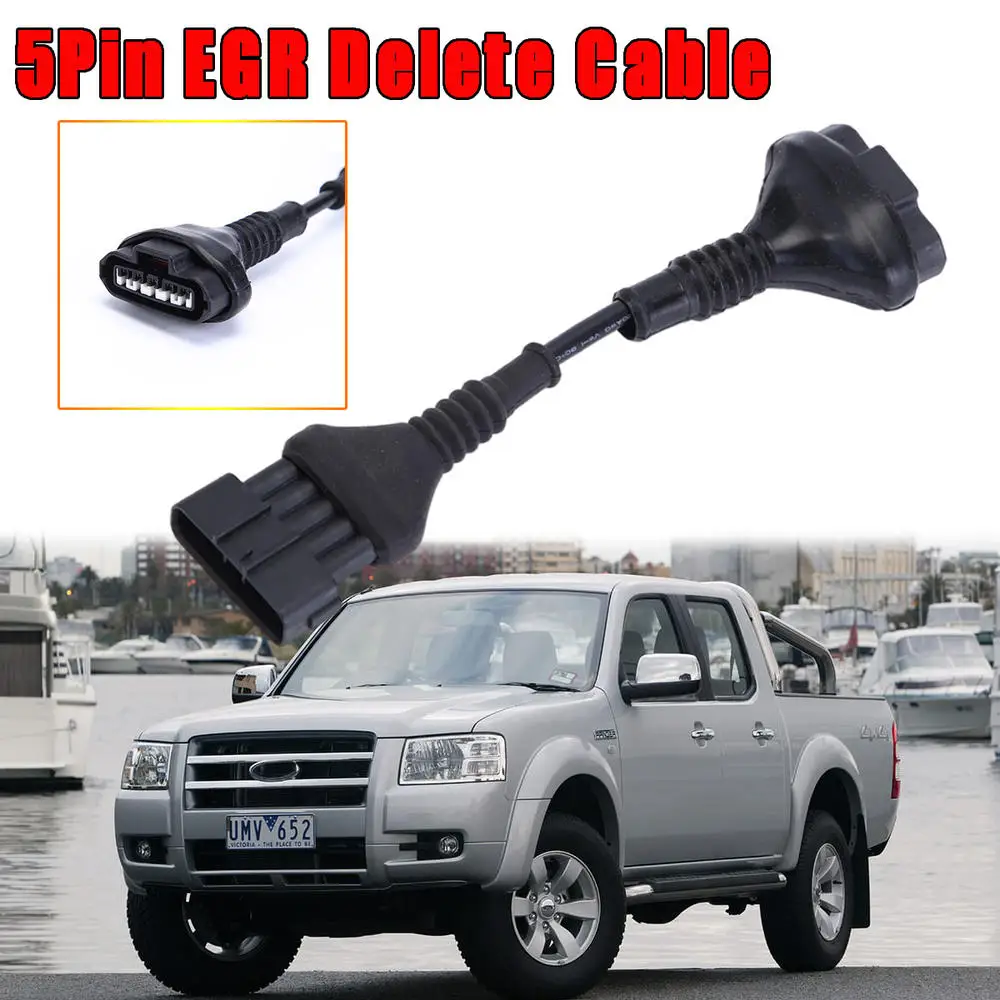 

5-контактный кабель для удаления EGR для Ford Ranger PJ 3.0L TD Turbo Diesel 2006-2009, модуль EGR, кабель для удаления автомобильных аксессуаров