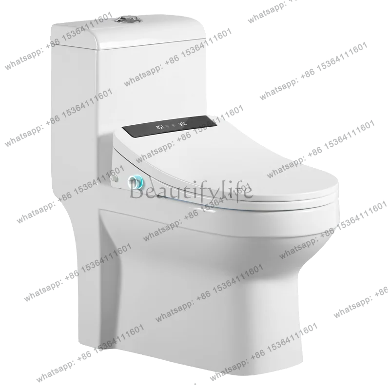 

Wall row integrated smart toilet toilet for displacement
